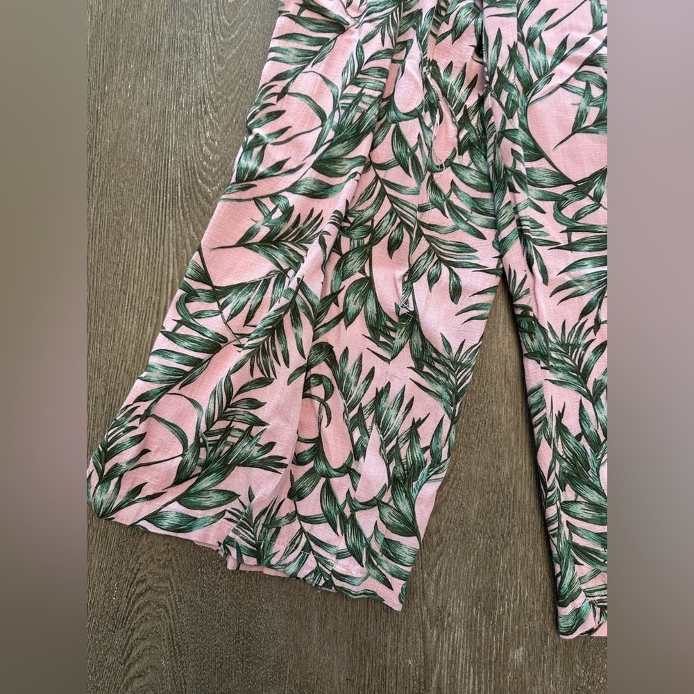LUCY PARIS PALM BEACH RESORT BUTTON FRONT CROPPED JUMPSUIT - Size XS SKU:427 - Picture 3 of 11
